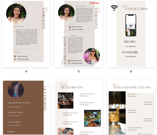 Welcome Book -Provencal Inspiration
