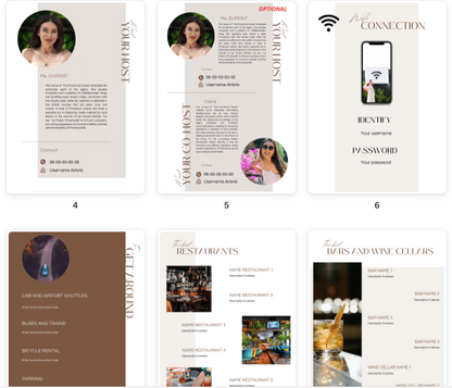 Welcome Book -Provencal Inspiration